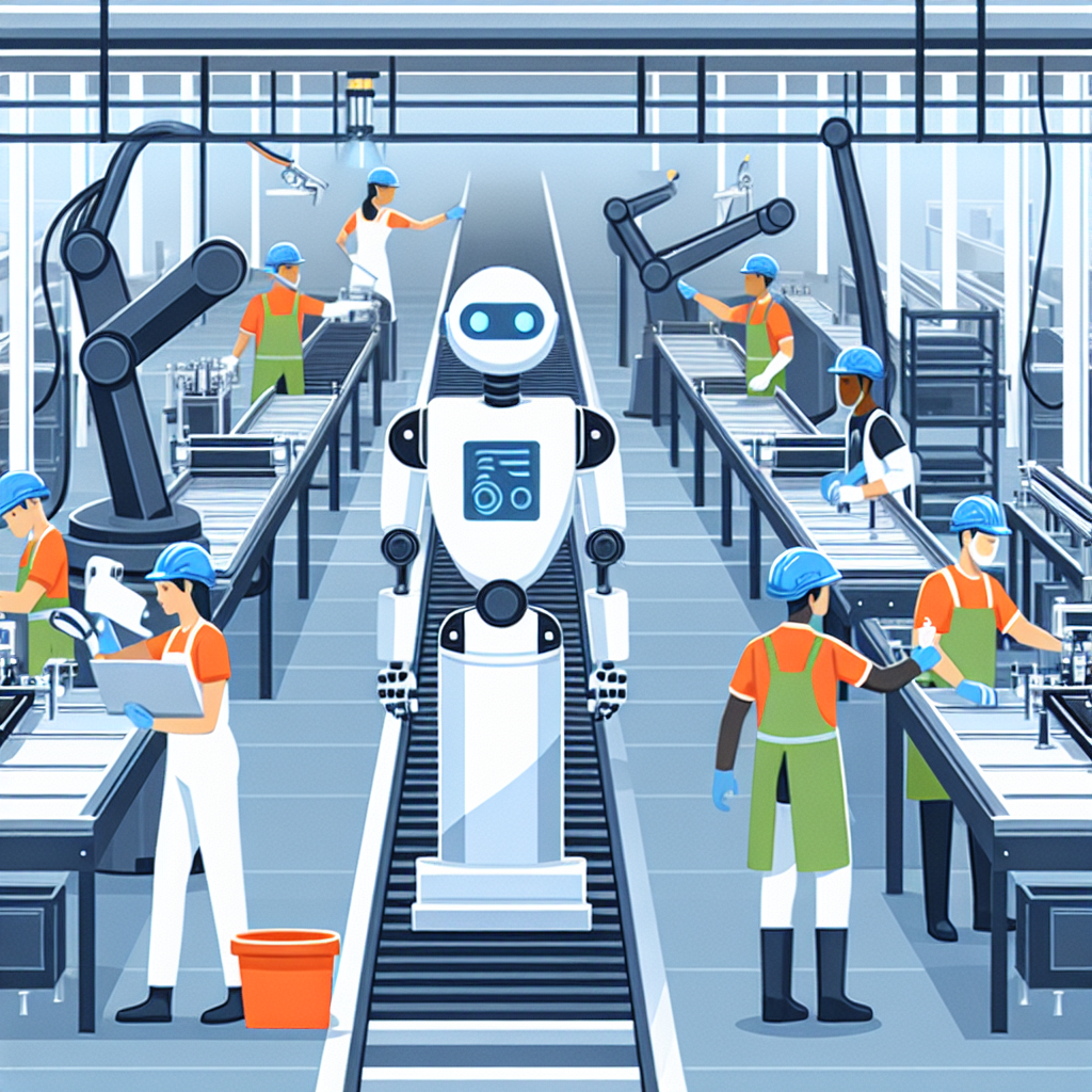 Gamybos sektoriuje automatizuoti procesai kėlė nerimą darbuotojams, dirbantiems fizinį darbą.