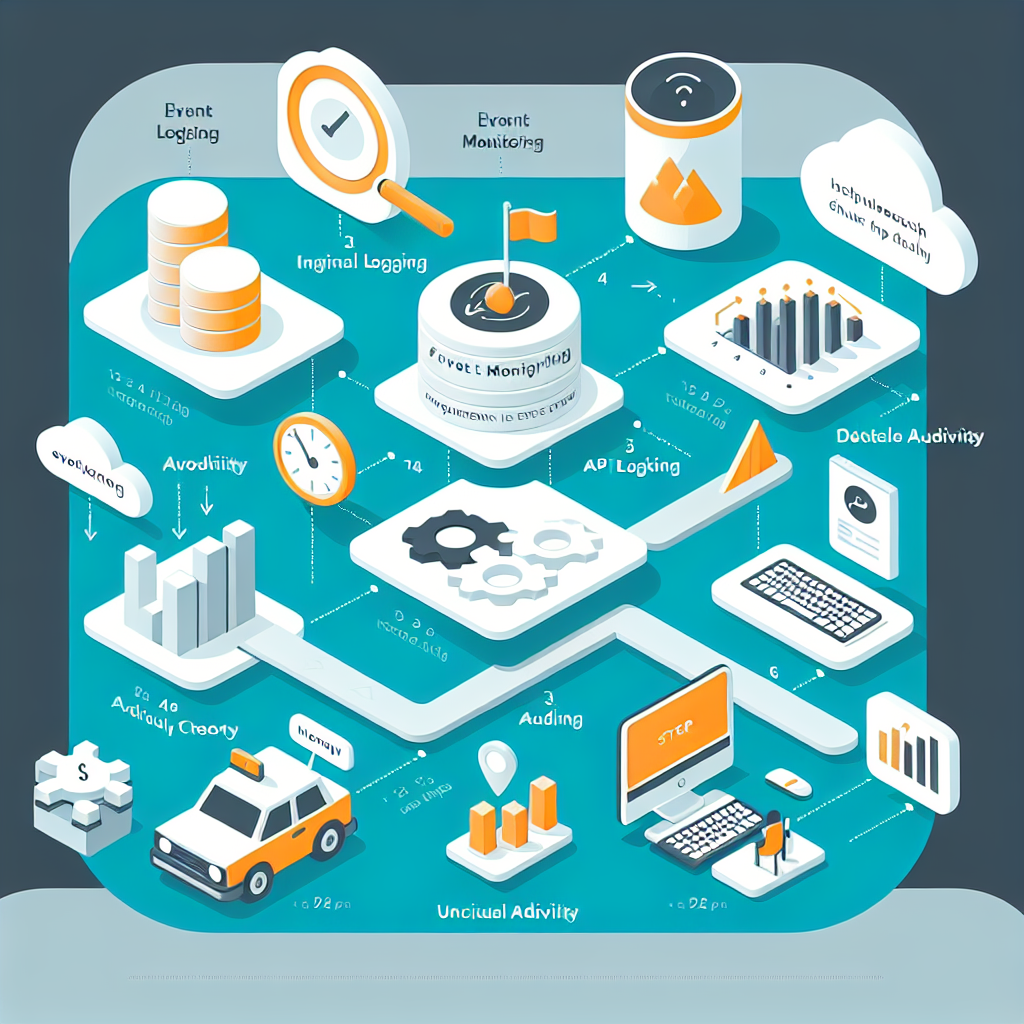Įgalinkite išsamų įvykių registravimą, stebėjimą ir auditą. Nuolat sekite, kas naudoja API raktus, kada ir kokiais tikslais.