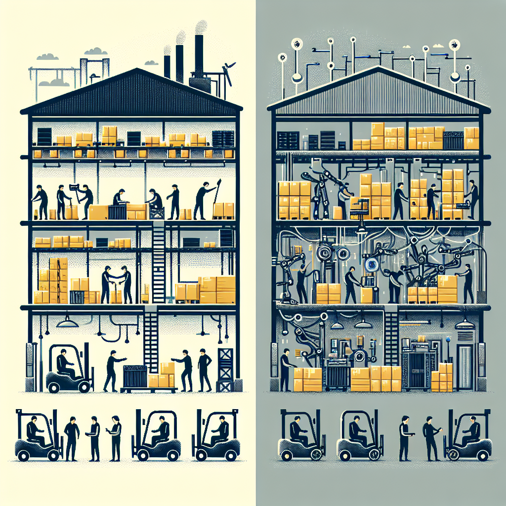 Praktinis pavyzdys: paprastas automatizavimas sandėlio logistikoje